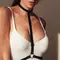 Bijoux Indiscrets MazeI Harness Black - Портупея з еко-шкіри