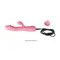 Pretty Love Snappy Vibrator Flesh - перезаряжаемый вибратор-кролик, 19.5х3.2 см (розовый)