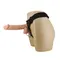 LyBaile Ultra Female Strap-On Realistic Dildo 10,2" - страпон з вібрацією, 26х5.5 см (тілесний)