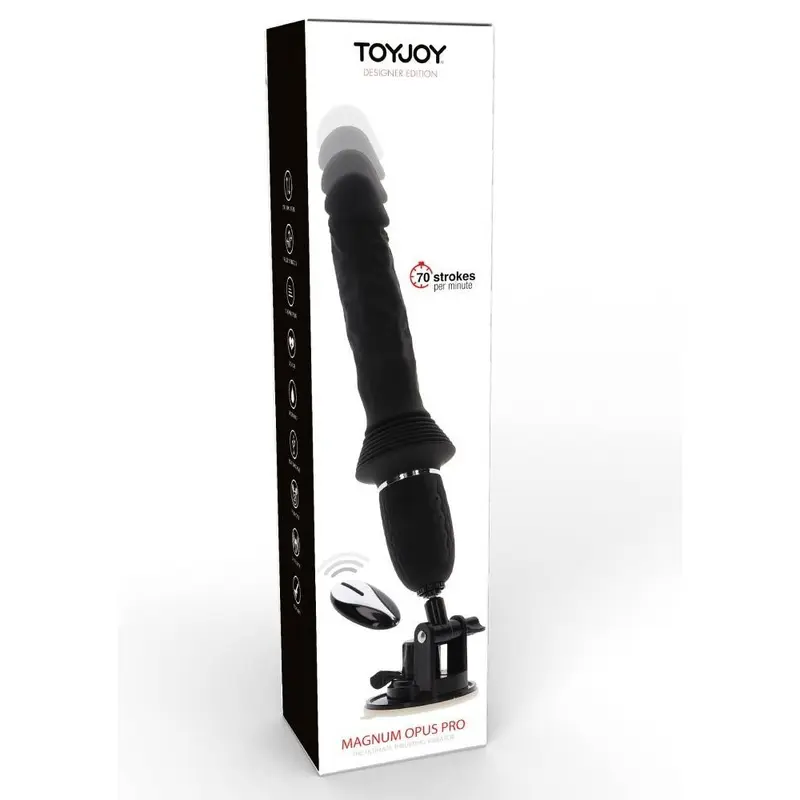 TOYJOY Magnum Opus Thruster Pro - Вибратор, 30 см (черный) TOYJOY Magnum Opus Thruster Pro - Вибратор, 30 см (черный)