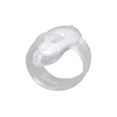 Love To Love G-Lover - виброкольцо на член, 4 см (прозрачный)