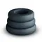 Boners 3-Piece Hefty Cock Ring Set - Набір ерекційних кілець, 3 шт (сірий)