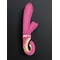 Gvibe Grabbit Mini - Уменьшенный вибратор для клитора и точки G с тремя моторами, 19 см (розовый)