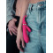 Gvibe Grabbit Mini - Уменьшенный вибратор для клитора и точки G с тремя моторами, 19 см (розовый)