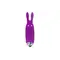 Adrien Lastic Pocket Vibe Rabbit Purple - віброкуль зі стимулюючими вушками, 8.5х2.3 см (фіолетовий)