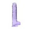 Реалистичный фаллоимитатор Realrock Dildo With Balls 9', 25 см