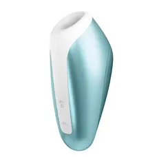 Satisfyer Love Breeze - Компактный вакуумный стимулятор клитора, 9.8х4 см (голубой)