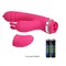 Pretty Love Phoenix Vibrator Pink - Вібратор-кролик з мембранним стимулятором та рухомим язичком, 20.2х3.3 см (рожевий)