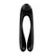 Satisfyer Candy Cane Black - Вибратор на палец, 11х3.5 см (чёрный)