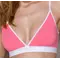 Passion PS007 Top - Спортивний топ із подвійними бретелями, L (рожевий)