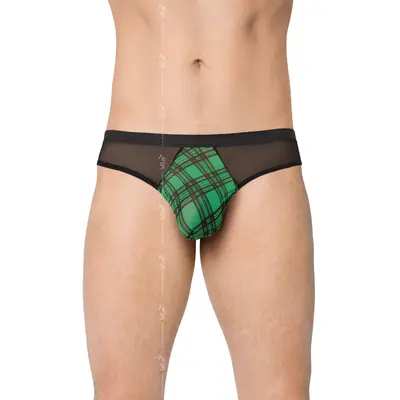 SoftLine Mens Briefs 4524 - Мужские трусы, M/L (зеленый)