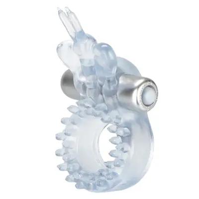 CalExotics Butterfly Beauty Orgasm Ring - виброкольцо с бабочкой, 8х3.2 см (прозрачный) CalExotics Butterfly Beauty Orgasm Ring - виброкольцо с бабочкой, 8х3.2 см (прозрачный)