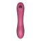 Satisfyer Curvy Trinity 3 - Вакуумний вібратор та стимулятор для точки G, 17.5х5.3 см (червоний)