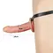 Страпон для чоловіків LoveToy Unisex Hollow Strap On, 17.8 см
