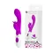 LyBaile Pretty Love Butterfly Kiss Vibrator - вібратор кролик з метеликом та 30 режимами, 19.9х3.1 см (фіолетовий)