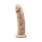 SilexD Henry Vibro (Model 2 size 7in) - Фаллоимитатор с вибрацией двухслойный с пультом управления, 17.5х4.4 см (телесный)
