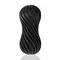 TENGA Flex Masturbation Rocky Black мастурбатор с эффектом скручивания, 17,6 см (черный)