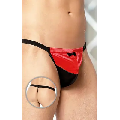 SoftLine - Thong 4417 - Труси "Офіціант", S-L (червоні)