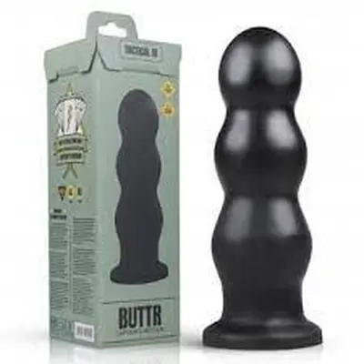 BUTTR Tactical III Dildo - Анальна пробка, 23,9 см (чорний)