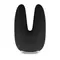 LoveToy O-Sensual Rapture Twin Black - Елегантний вібратор, 9х6 см