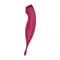 Satisfyer Twirling Pro+ - Точковий вібратор з вакуумною стимуляцією, 22.2х4 см (червоний)