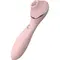 KisToy Polly Plus - Вакуумный вибратор, 16.8х3.5 см (розовый)
