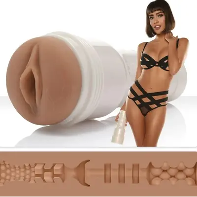 Fleshlight Girls: Janice Griffith - Eden мастурбатор со слепка вагины, 23х2 см