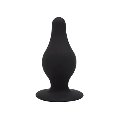 Orion SilexD Model 2 size S - Анальна двошарова пробка, 7.2х3.4 см (чорна)