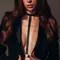 Bijoux Indiscrets MazeI Harness Black - Портупея з еко-шкіри