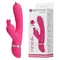Pretty Love Phoenix Vibrator Pink - Вібратор-кролик з мембранним стимулятором та рухомим язичком, 20.2х3.3 см (рожевий)