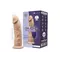 SilexD Henry Vibro (Model 2 size 7in) - Фаллоимитатор с вибрацией двухслойный с пультом управления, 17.5х4.4 см (телесный)
