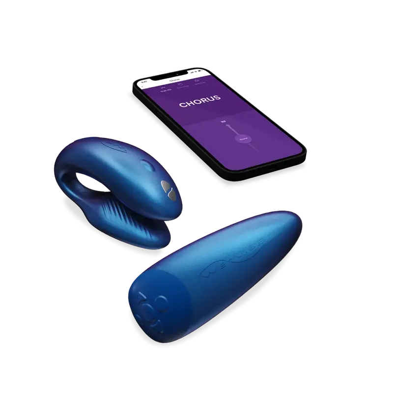 Вібратор для пар зі смарт управлінням We-Vibe Chorus + Лубрикант 50 мл