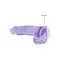 Реалистичный фаллоимитатор Realrock Dildo With Balls 9', 25 см