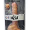 Get Real Dual Density Dildo 9 - Реалистичный фаллоимитатор, 16х4,7 см (телесный)
