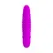 Pretty Love Arnd Vibrator Purple - Рельефный вибратор с клиторальным отростком, 11.5х2.3 см (фиолетовый)
