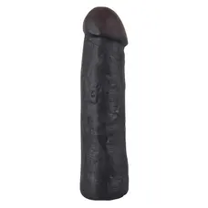 Orion Big Black Penis Sleeve - Насадка на пеніс, +2 см (чорний)
