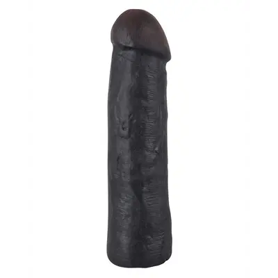Orion Big Black Penis Sleeve - Насадка на пеніс, +2 см (чорний)