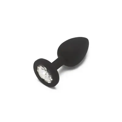 Анальная пробка с кристаллом ToyJoy Diamond Booty Jewel Small, 7х2.5 см (S)