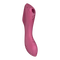 Satisfyer Curvy Trinity 3 - Вакуумний вібратор та стимулятор для точки G, 17.5х5.3 см (червоний)