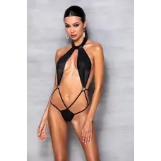 Passion JANNIES BODY - Еротичний боді, L/XL (чорний)