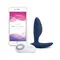 We-Vibe Ditto + Лубрикант 50 мл - смарт-пробка з дистанційним управлінням, 8.8х3,1 см (синій)