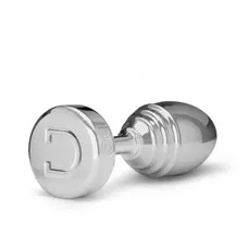 DOXY Butt Plug RIBBED - Анальна пробка, 10.5х3.5 см