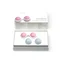Lelo Luna Beads - вагинальные шарики со смещенным центром тяжести, 3,5 см (розовый с голубым)