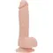 Addiction Mark 7.5" Dildo With Balls силиконовый фаллоимитатор с мошонкой и присоской, 19х3.8 см