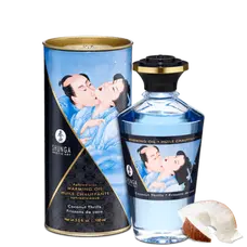 Збудлива Масажна Олія Aphrodisiac Warming Oil, 100 мл (кокосове хвилювання)