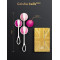 Gvibe Geisha balls Mini - Интимные шарики для начинающих, 2.2 см (розовый)