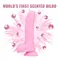 Фалоімітатор з ароматом жуйки - Toyz4lovers Delicious Dildo Bubble Gum, 18 см