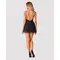 Obsessive Bella Rou chemise & thong - Еротичний комплект, M/L