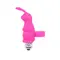 MisSweet Sweetie Rabbit Finger Vibrator Pink - Насадка на палец, 10 см (розовый)