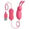Pipedream OMG Bullet #Cute виброяйцо в форме кролика с подвижными ушками, 8.2х2.5 см